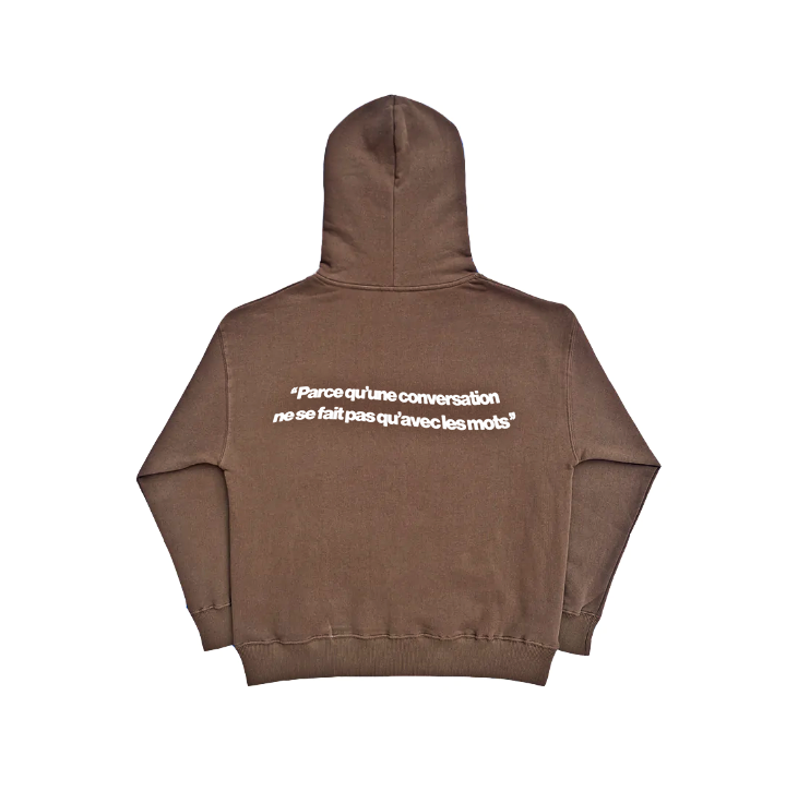 Hoodie NÔTRE CULTURE "Conversation"